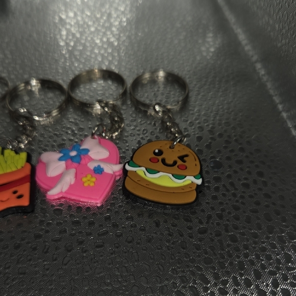 Colorful Cartoon Keychain Set - Picture 4 of 5